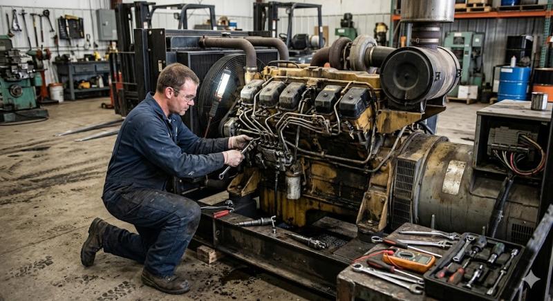 Reparo em Geradores a Diesel: Guia Completo para Manutenção Eficiente